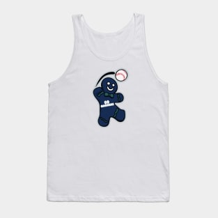 Seattle Mariners Gingerbread Man Tank Top